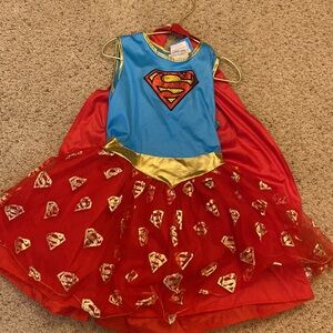 Supergirl Dress Up Costume 6-6X